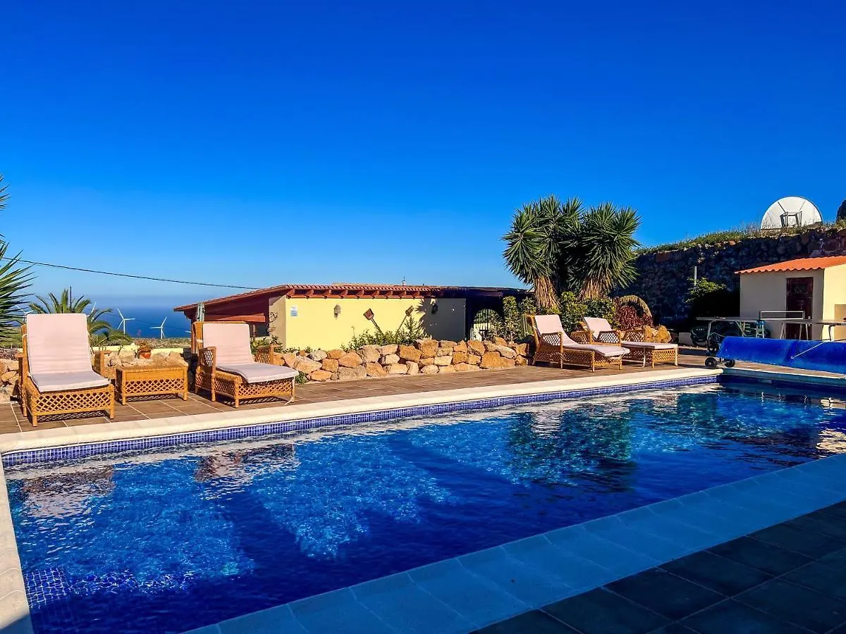 Exquisite Rural House With Garden, Pool And Sea Views Villa Arico Viejo